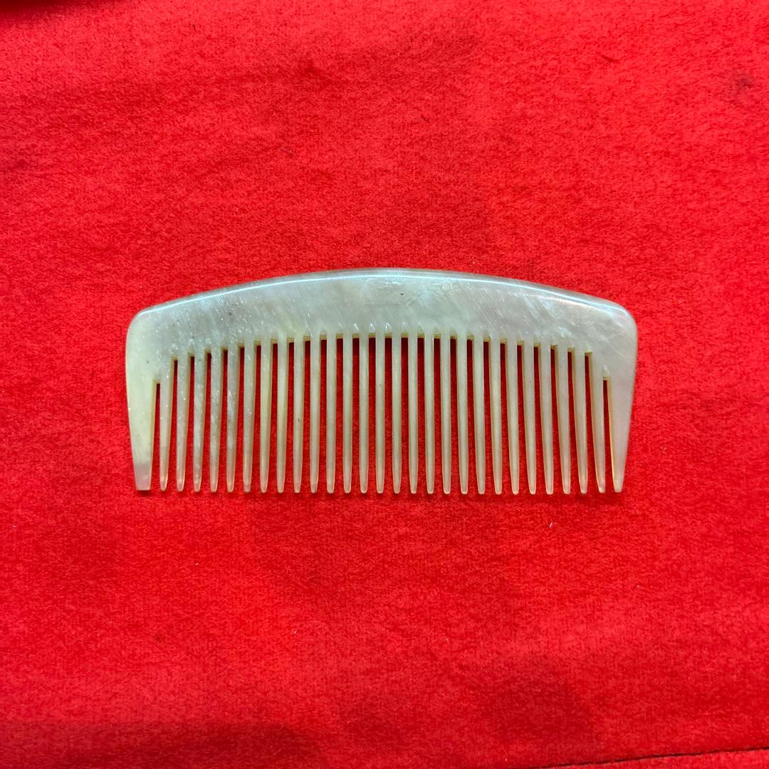 希少　水牛　櫛