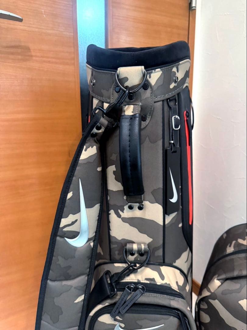 美品　即完売　ナイキ　NIKE 迷彩　カモ　キャディバッグ　スポーツカート