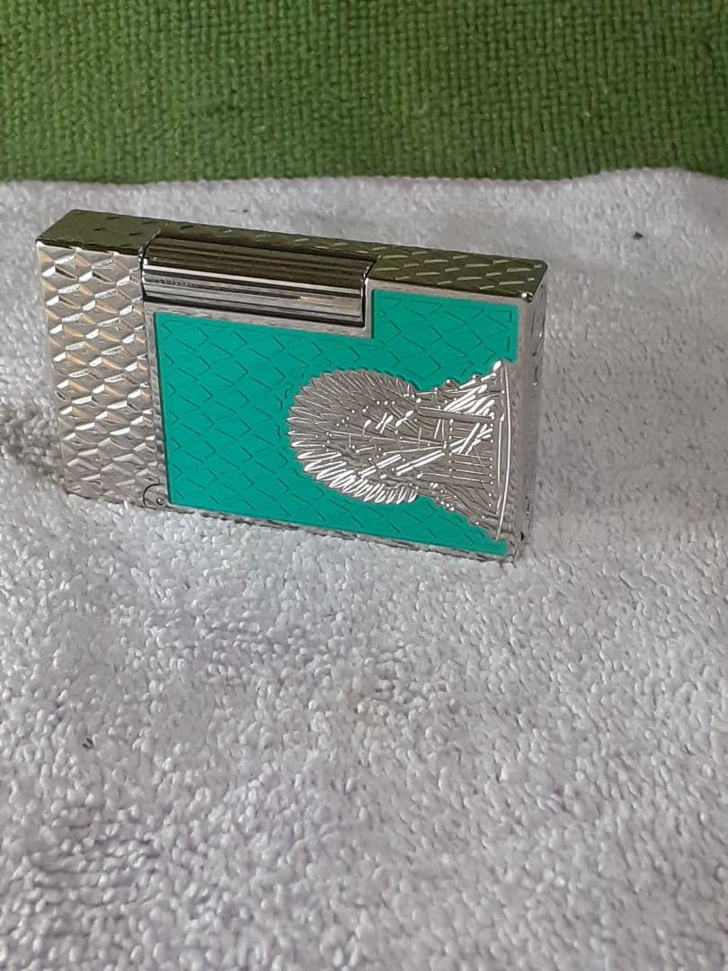 Chapado en Laton シルバ 彫刻デザイン　デュポンの音　LN