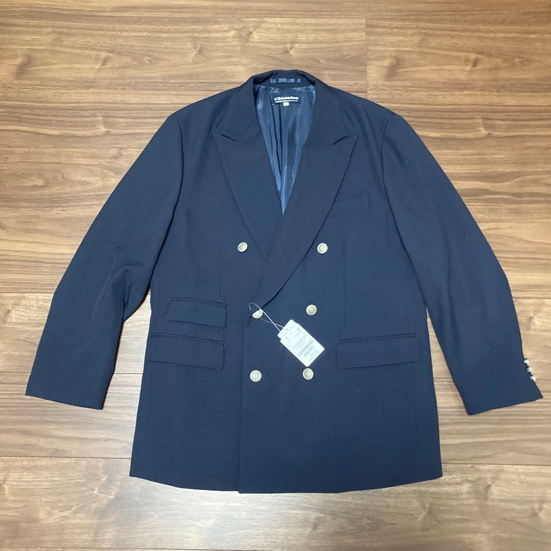 新品　CAHLUMN/ Double Breasted blazer Lサイズ