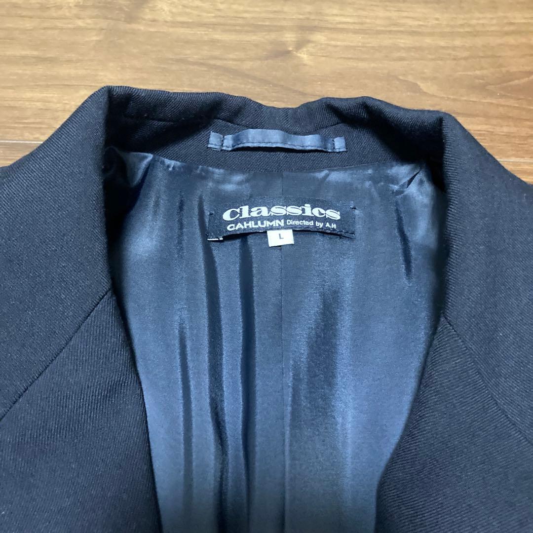 新品　CAHLUMN/ Double Breasted blazer Lサイズ