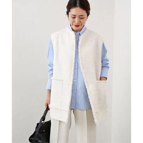 IENA ＆NAVY ドビーツィードジレ