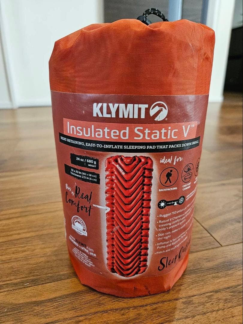【3つセット】KLYMIT Insulated Static V オレンジ