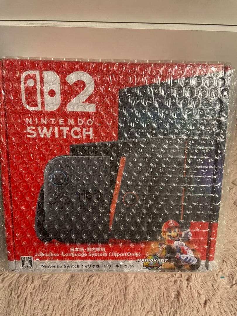 未開封 Nintendo Switch2 本体 (日本語) マリオカートセット