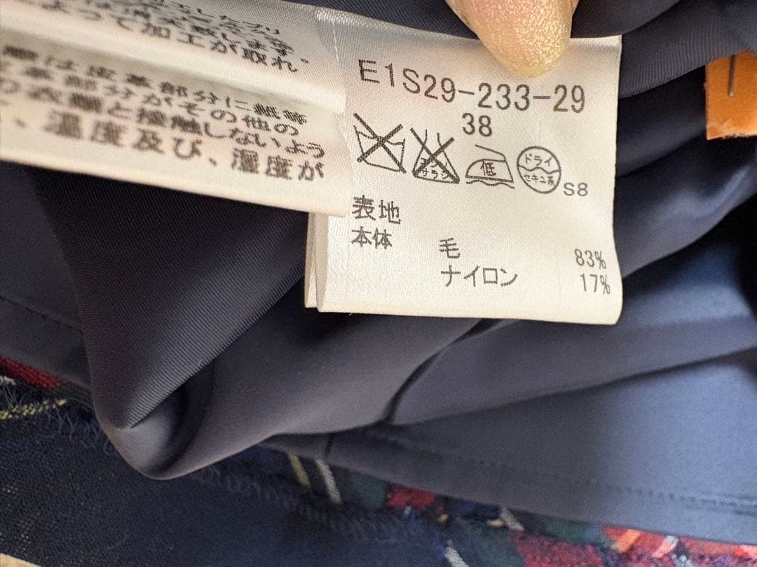 BURBERRY バーバリー プリーツスカート ミニスカート