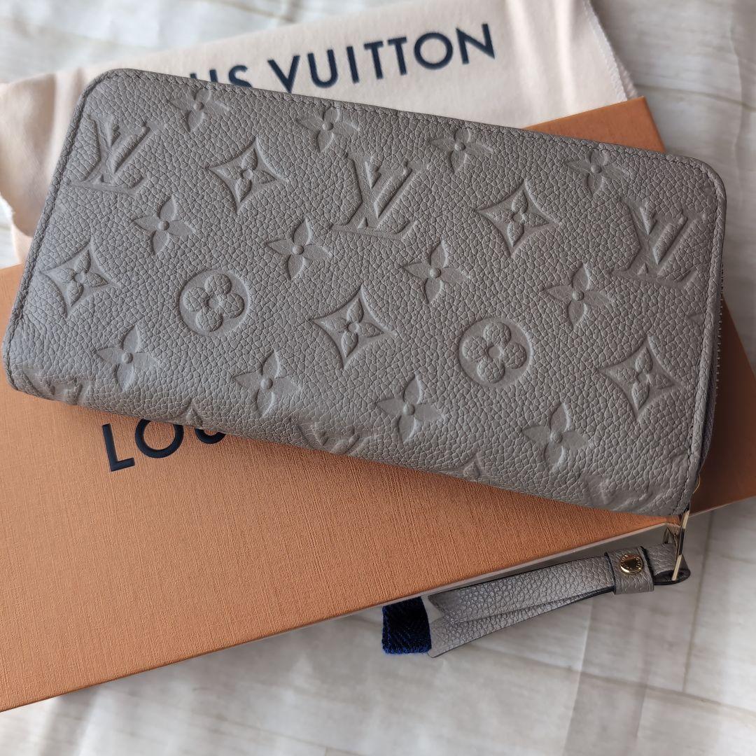 【美品】ルイヴィトン アンプラント ジッピーウォレット 長財布