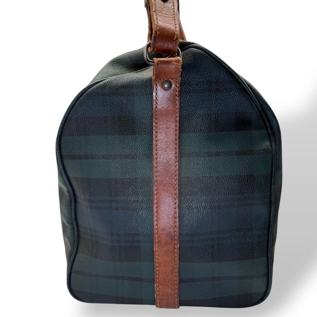 ポロ ラルフローレン ボストンバッグ PVC レザー 2way クロスボディ