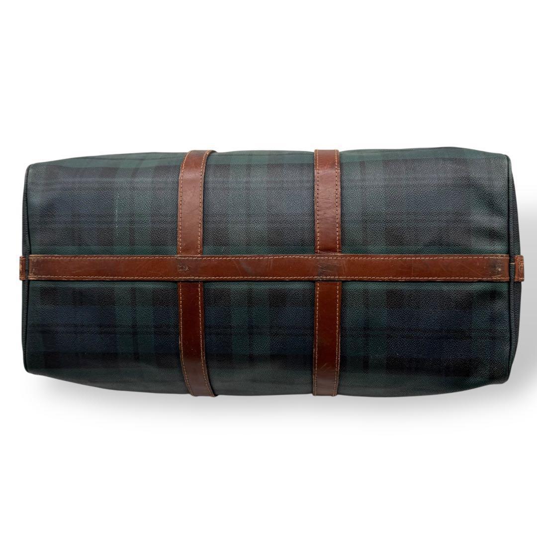 ポロ ラルフローレン ボストンバッグ PVC レザー 2way クロスボディ