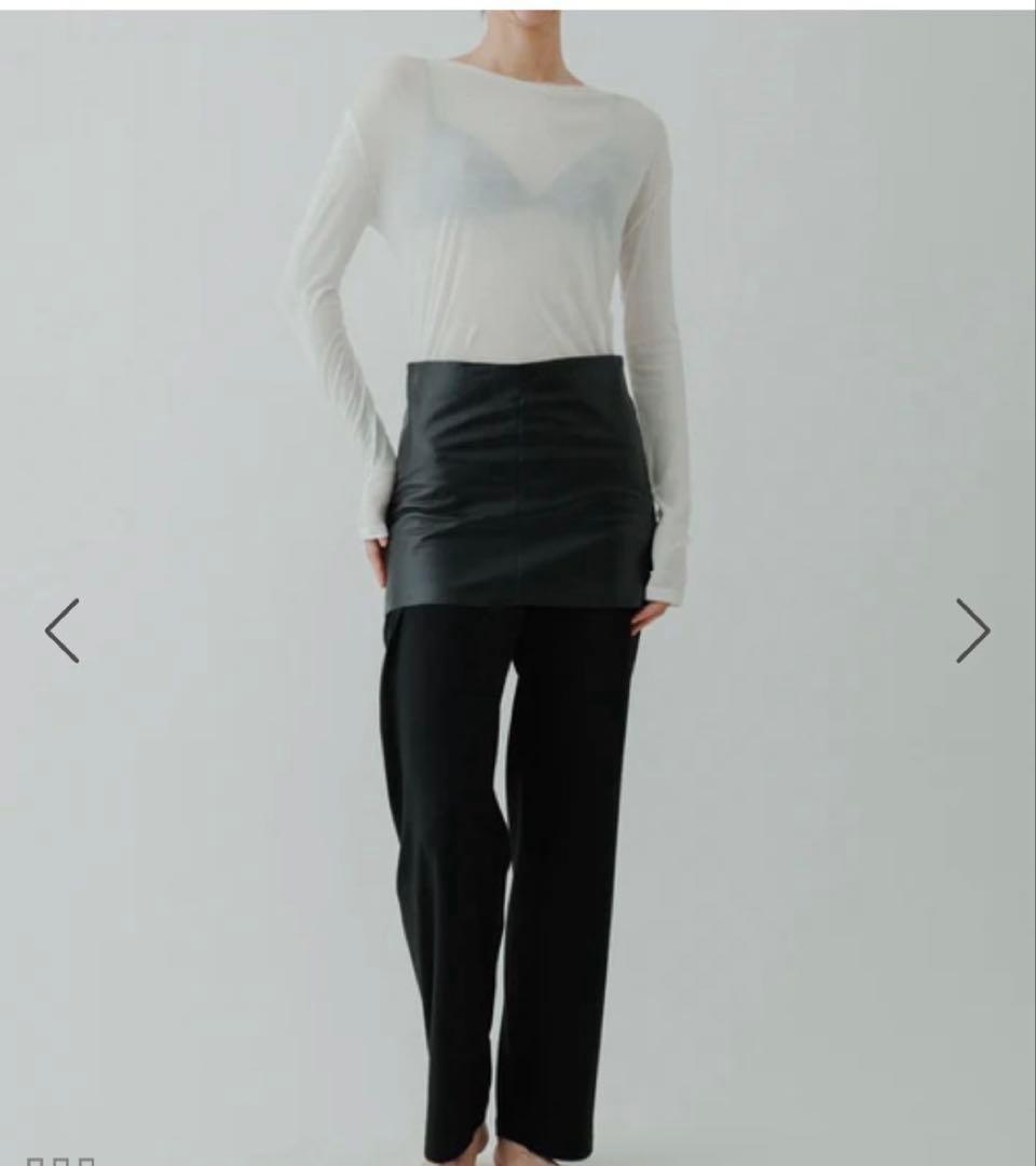 トップス yo BIOTOP Cotton sheer top size0