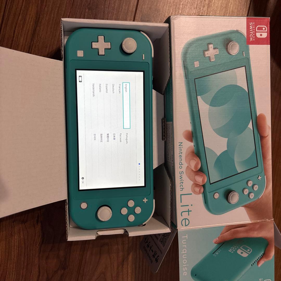 Nintendo Switch liteターコイズ