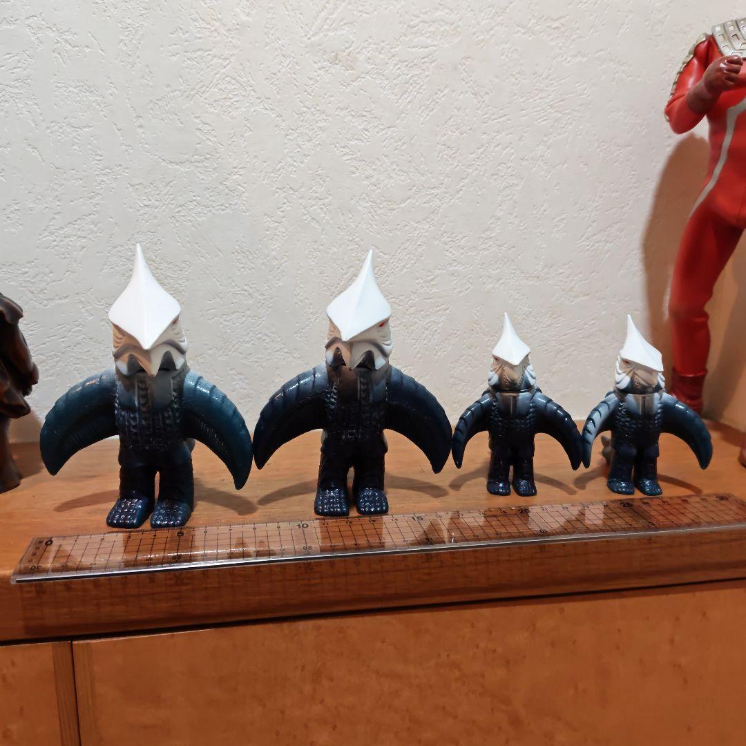 【ジグラDXミドル・ミニ４体セット】怪獣愛蔵組 ☆ガメラ☆ 希少怪獣ソフビ©大映