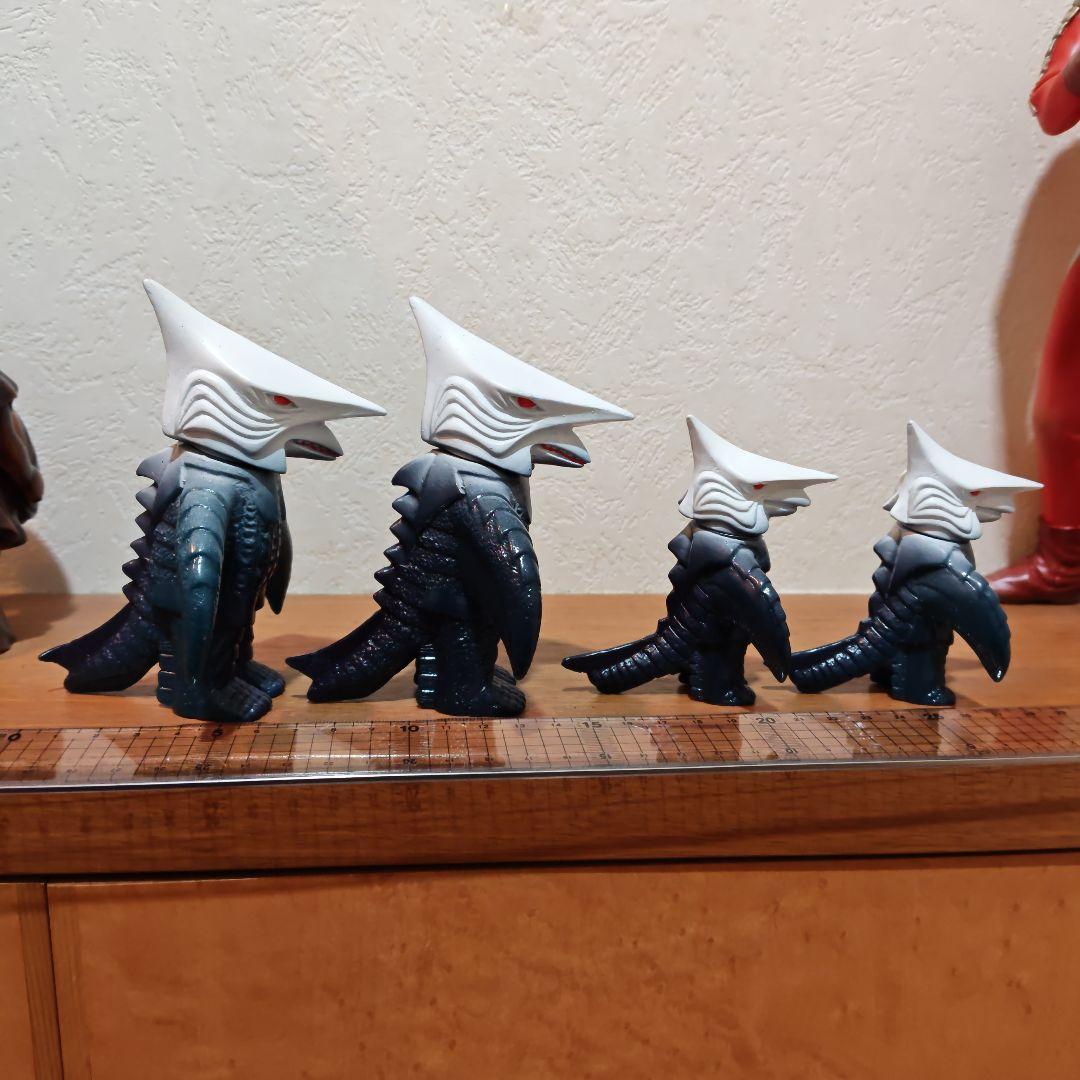 【ジグラDXミドル・ミニ４体セット】怪獣愛蔵組 ☆ガメラ☆ 希少怪獣ソフビ©大映