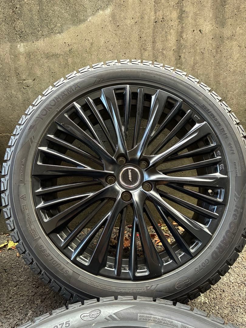 235/50R20 4本 バリ溝 スタッドレス ホイールセット レクサス NX