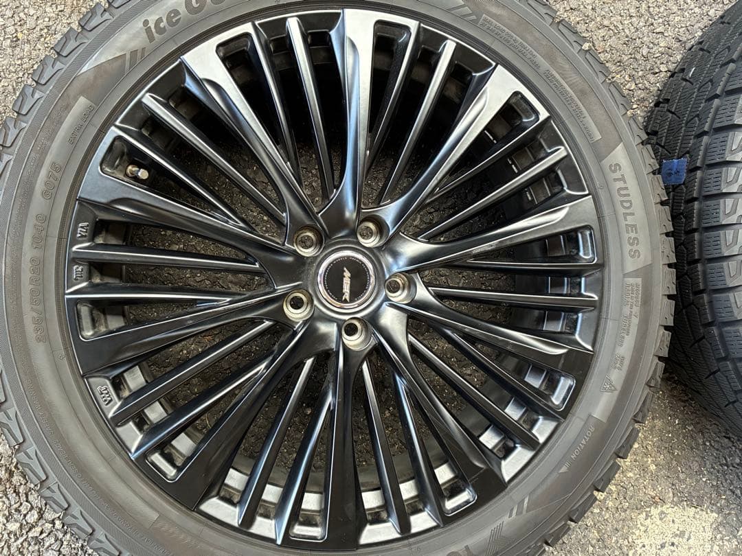 235/50R20 4本 バリ溝 スタッドレス ホイールセット レクサス NX