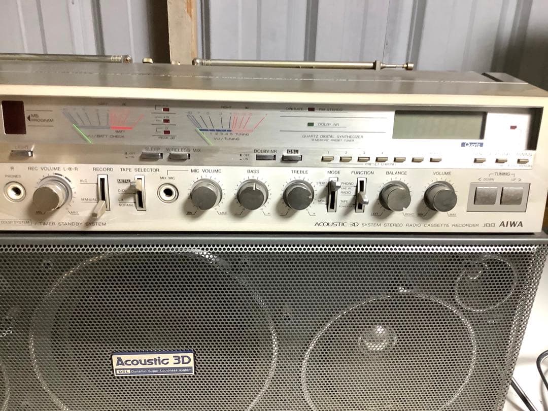 [z718]AIWA ラジカセ