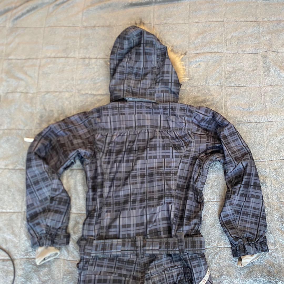 【激カワ】transcoot スノボ　スキー　ウェア　ベルト付き　ファー付き