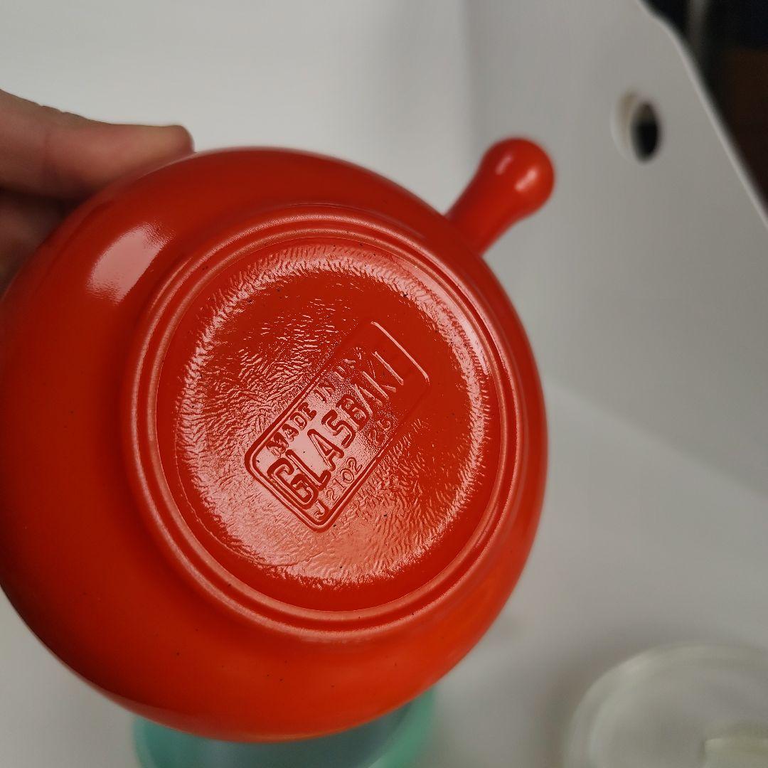 グラスベイク　6個セット　ハンドル付　キャセロール 蓋1個