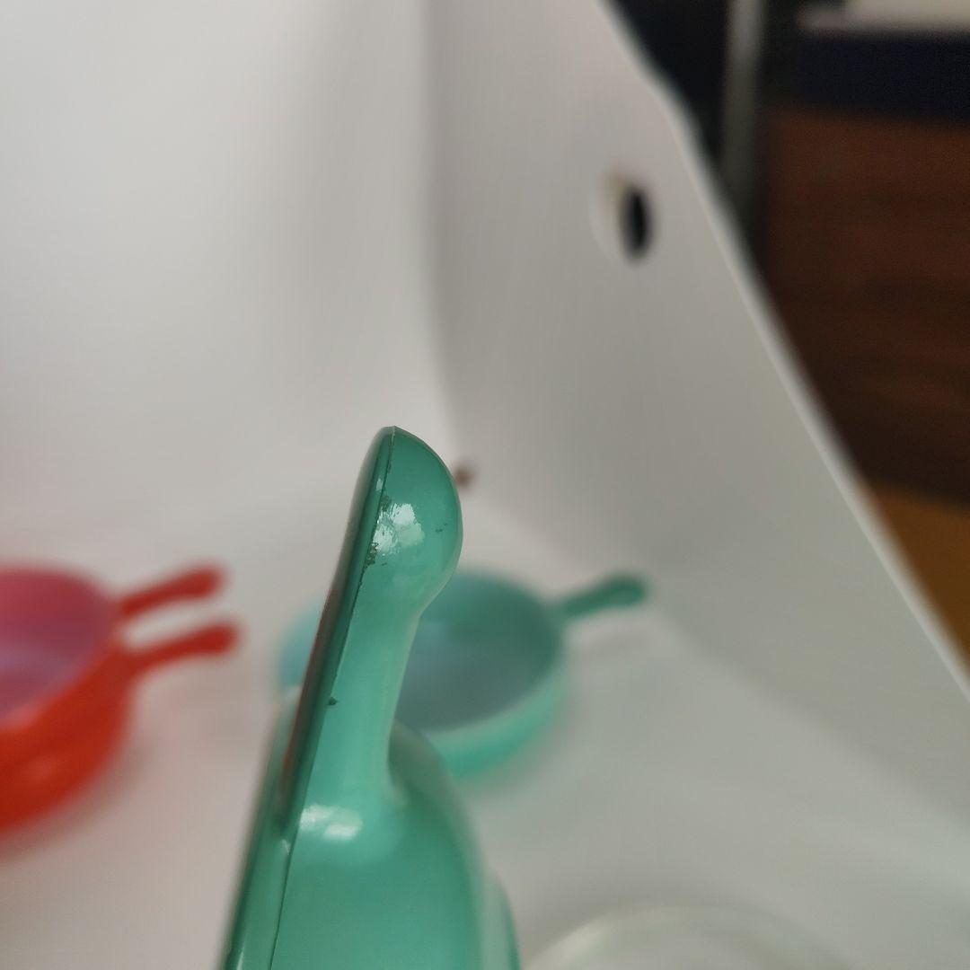 グラスベイク　6個セット　ハンドル付　キャセロール 蓋1個