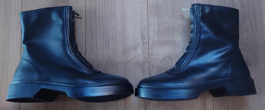 【Bioさま専用】MODE ET JACOMO フロントジップボリュームブーツ