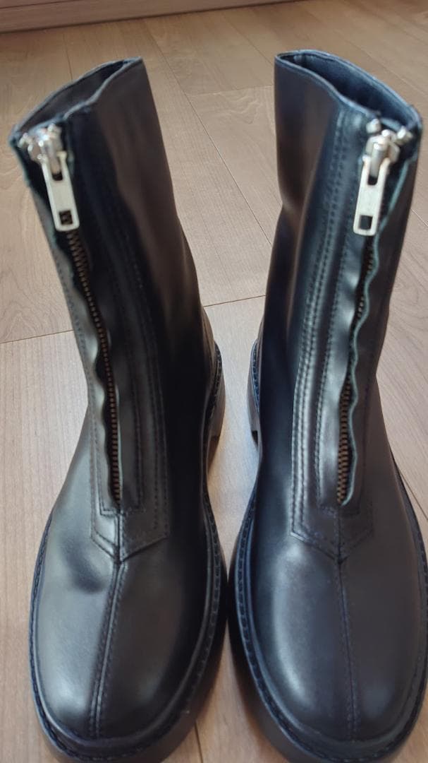 【Bioさま専用】MODE ET JACOMO フロントジップボリュームブーツ