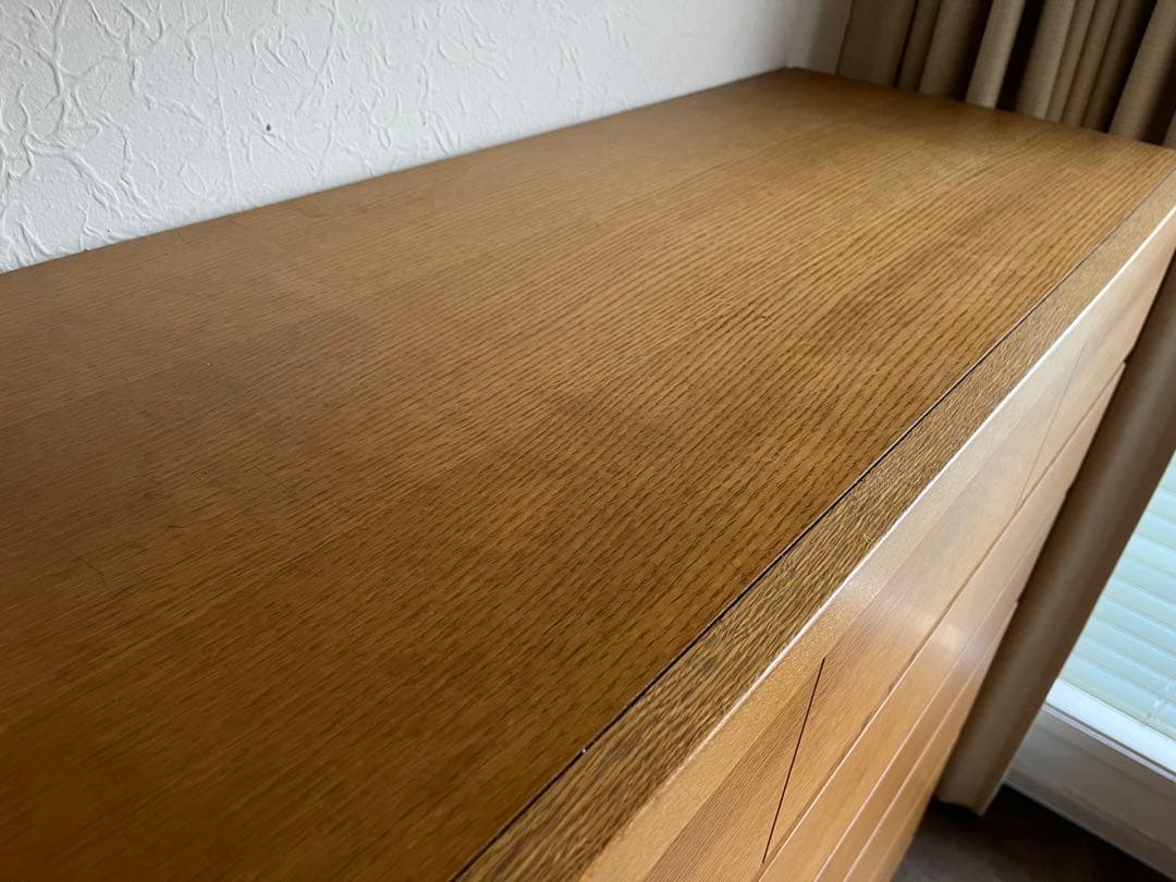 ＊美品＊ 天然木製(ナラ材) タンス