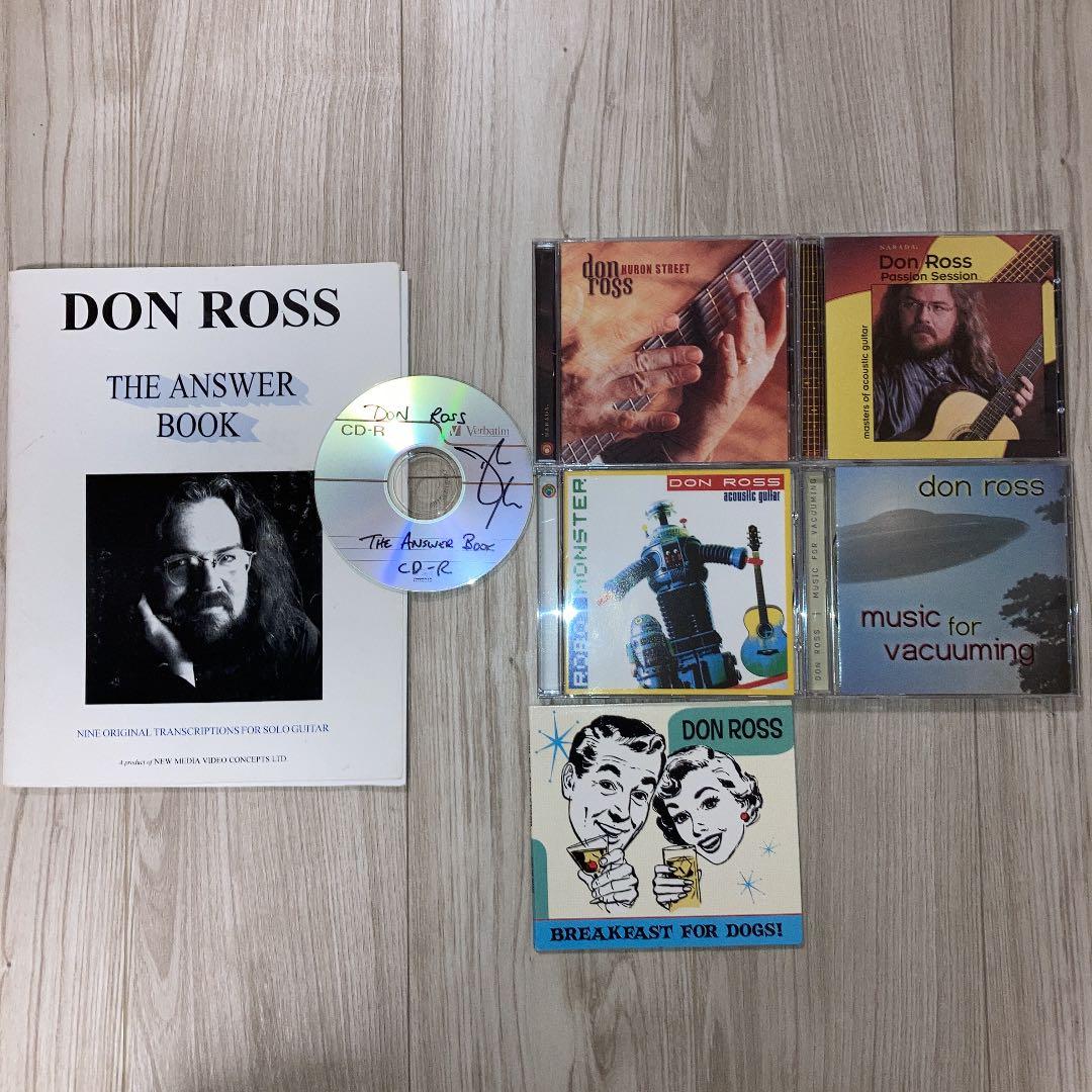激レア　ドン・ロス　Don Ross TAB譜 Answer Book（CD付）