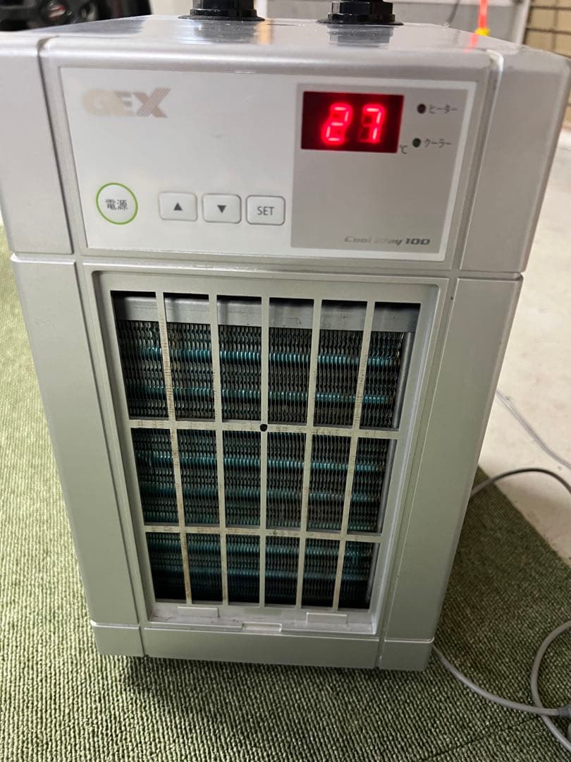 水槽クーラー　GEX Cool Way100 最近まで使用
