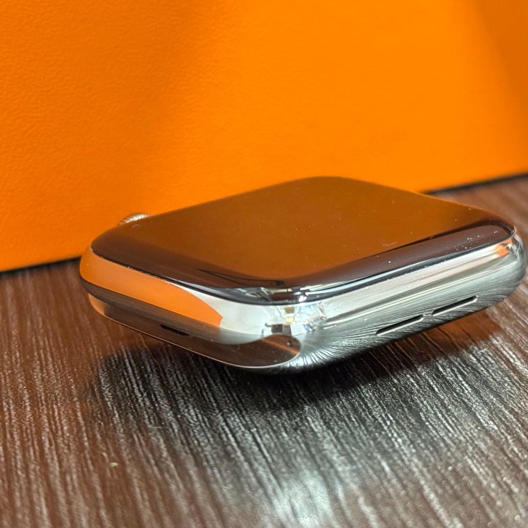 2909 極美品　Apple Watch エルメス　シリーズ4 シルバー