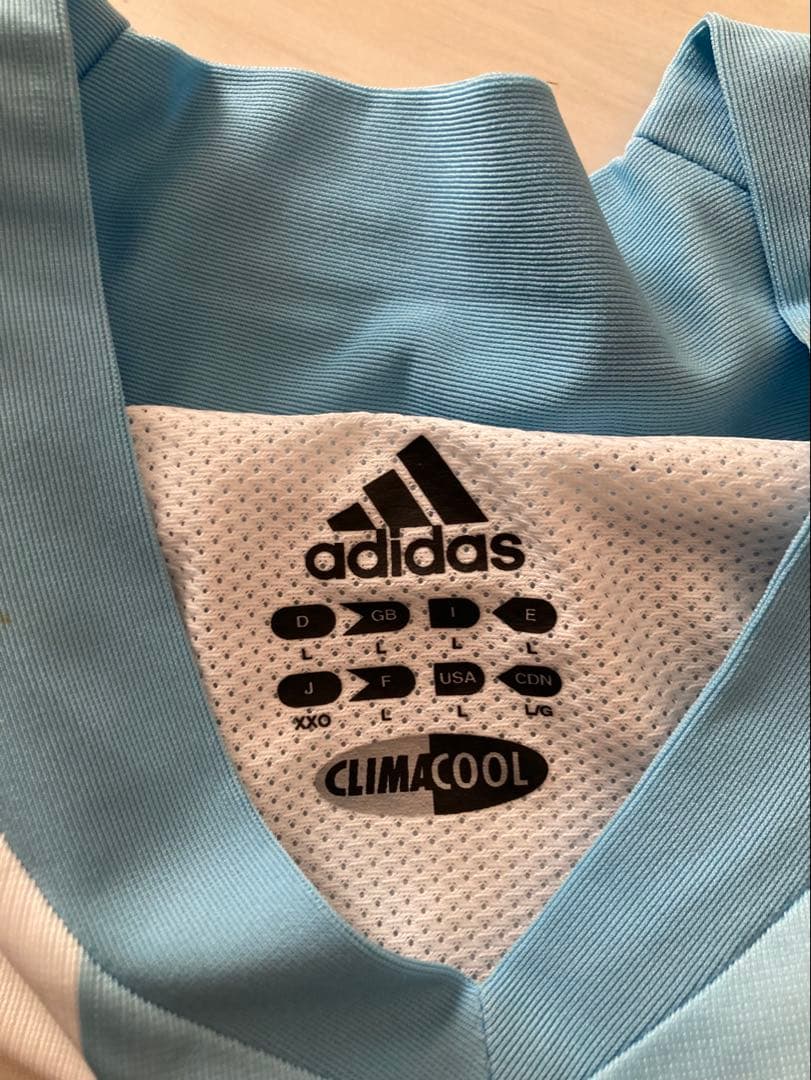 【新品】アルゼンチン代表2002ホーム選手仕様ユニフォーム9番バティストゥータ