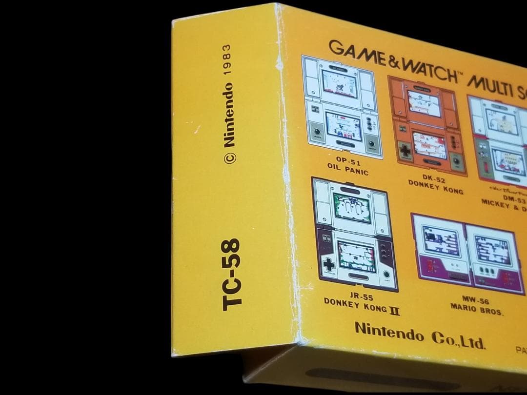 マ*0様 ⭐未使用⭐任天堂 ゲームウォッチ ライフボート TC-58 箱にキズあ