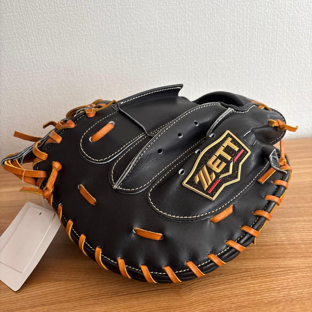 森友哉選手モデル　ゼット　 硬式用　キャッチャーミット　プロステイタスプレミアム