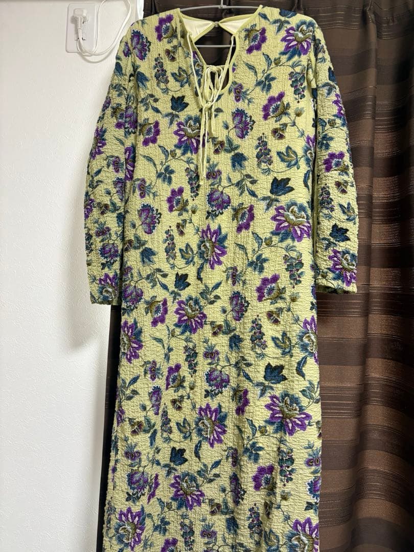 週末値下　アメリ　SIENNA SHRINK DRESS 広瀬アリス着用カラーS