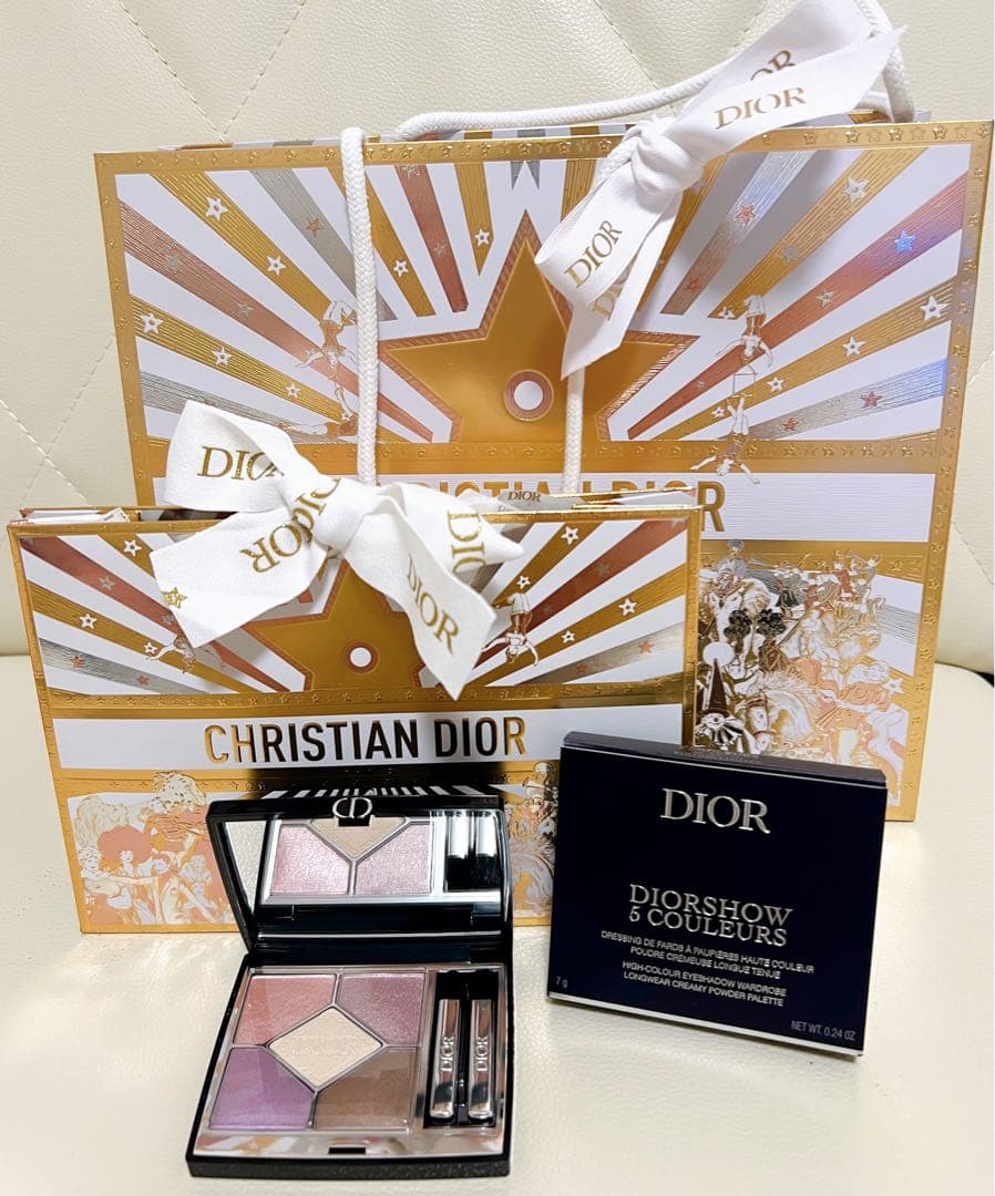 【新品・未使用】限定色 Dior サンククルール 874 ミスティーアイリス