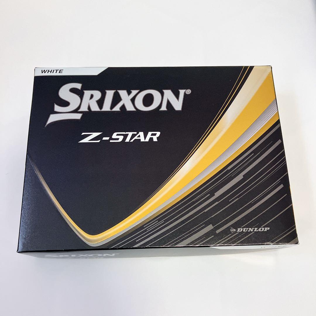 未使用 Srixon スリクソン Z-STAR ゴルフボール 2ダース ホワイト