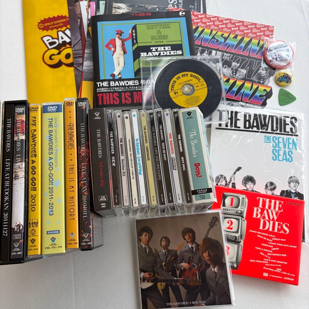 THE BAWDIES CD DVD 本21点特典まとめ売り美品