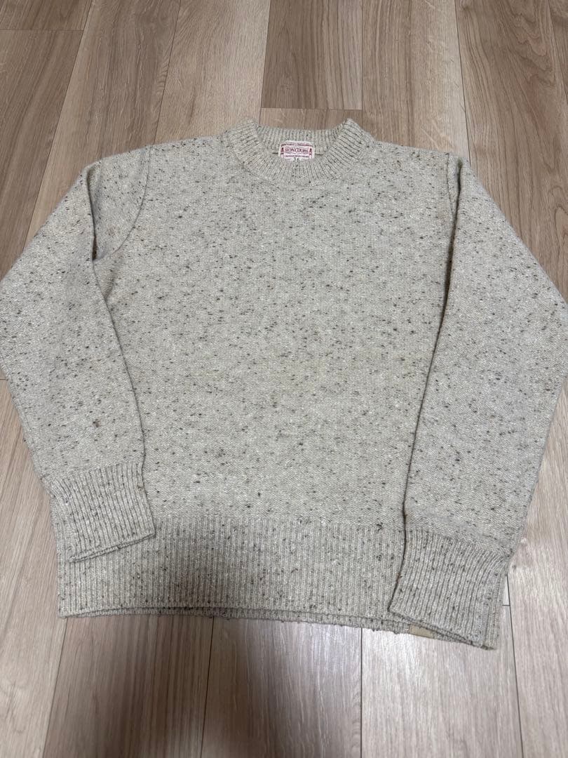 BONCOURA ネップモックネックニットセーター　36 ボンクラ 新品