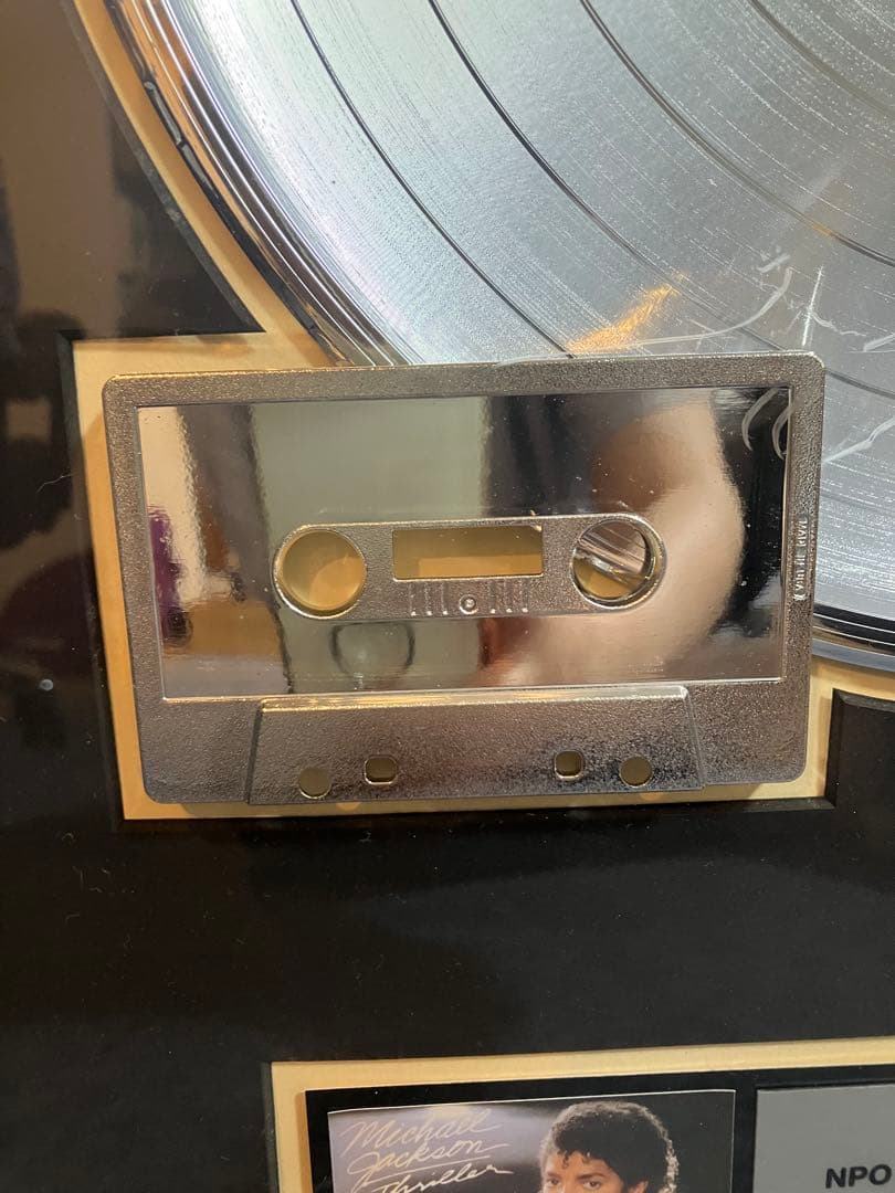 マイケル・ジャクソン スリラー プラチナディスク