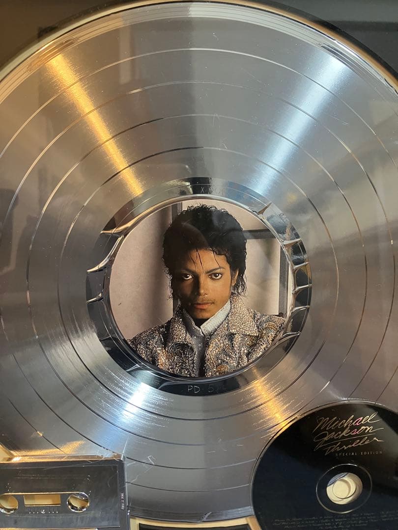 マイケル・ジャクソン スリラー プラチナディスク