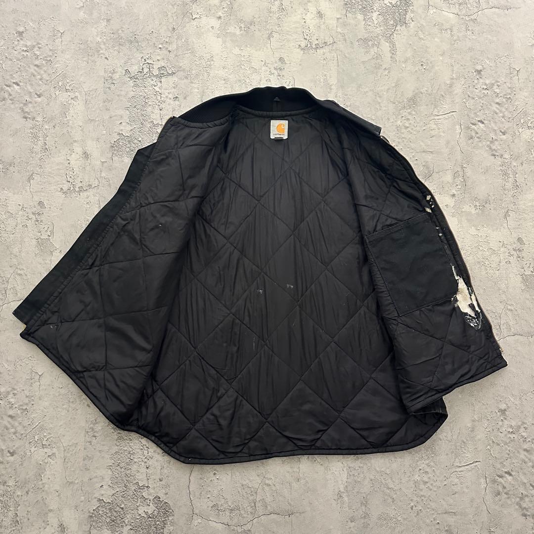 【Carhartt】カーハート（XL）ダックベスト＊フェード＊BLK＊