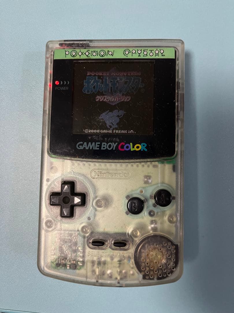 ゲームボーイカラー　スケルトン　ポケットモンスター　クリスタル　セット　ポケモン