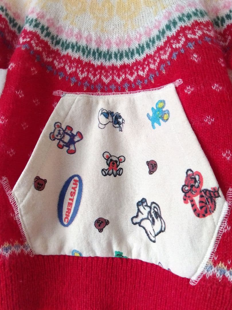 希少　HYSTERIC GLAMOUR　モヘヤ　ニット　パーカー