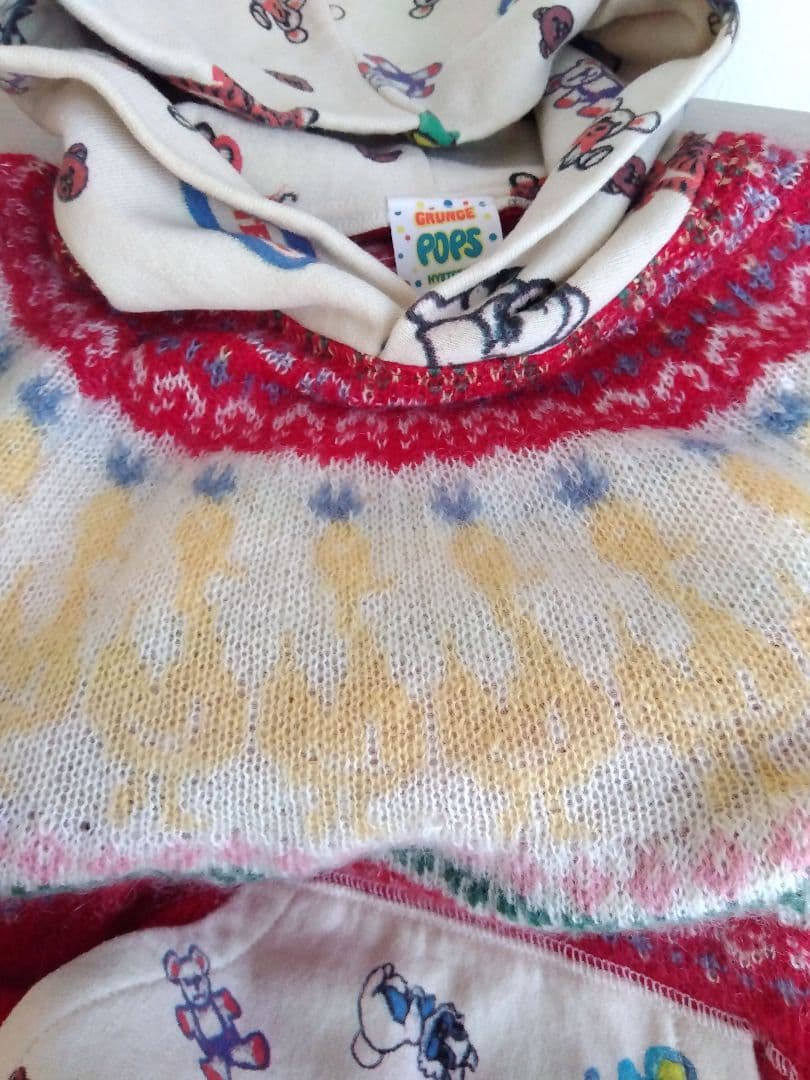 希少　HYSTERIC GLAMOUR　モヘヤ　ニット　パーカー