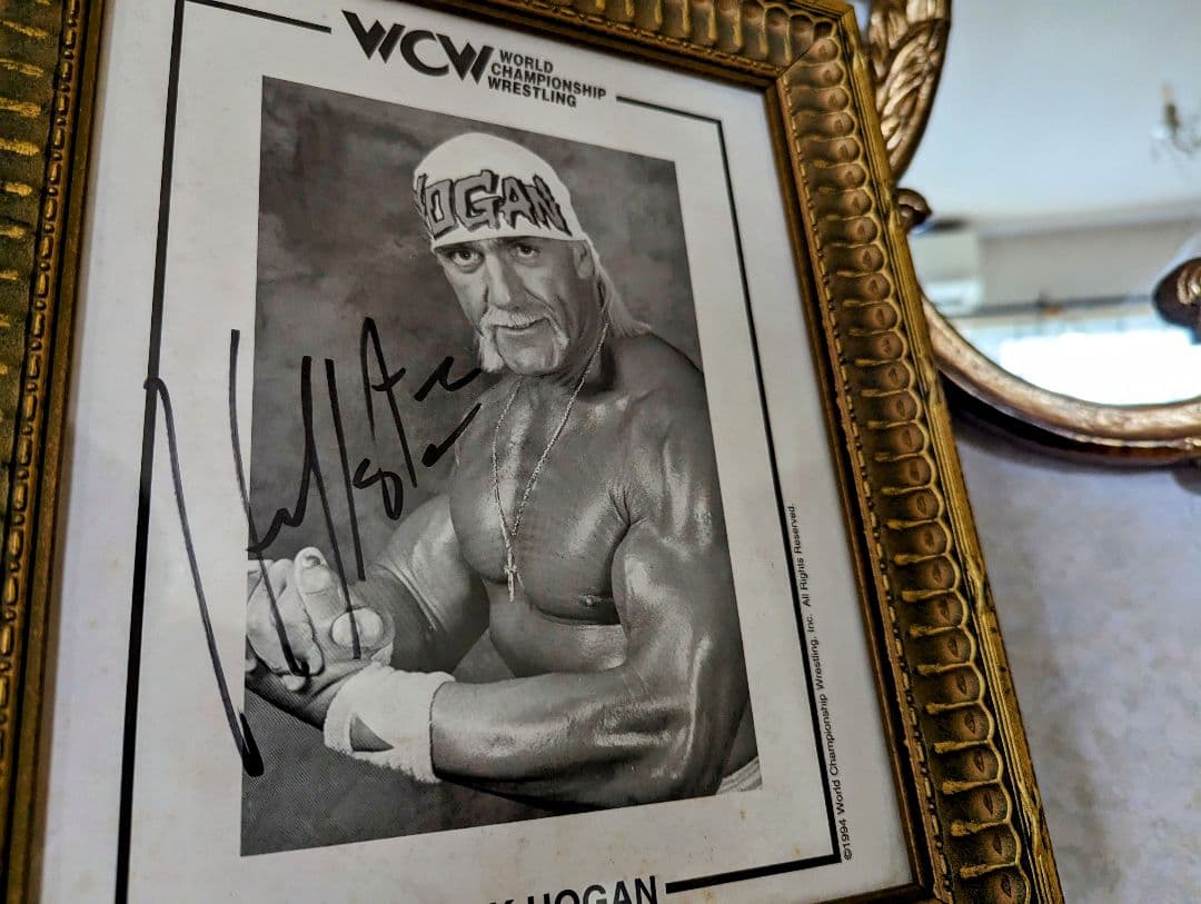 ハルクホーガン直筆サイン