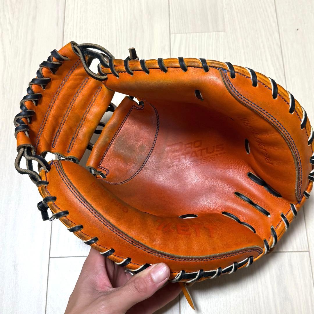 ZETTプロステイタス硬式オーダーキャッチャーミット森モデル