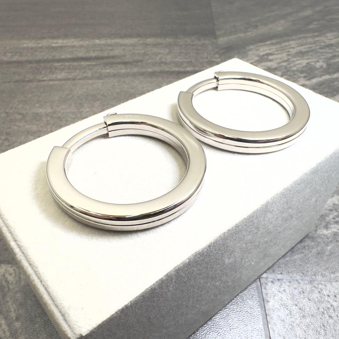 ★鑑定済★LOEWE★ロエベ★シルバー★キーリング★チャーム★カラビナ★