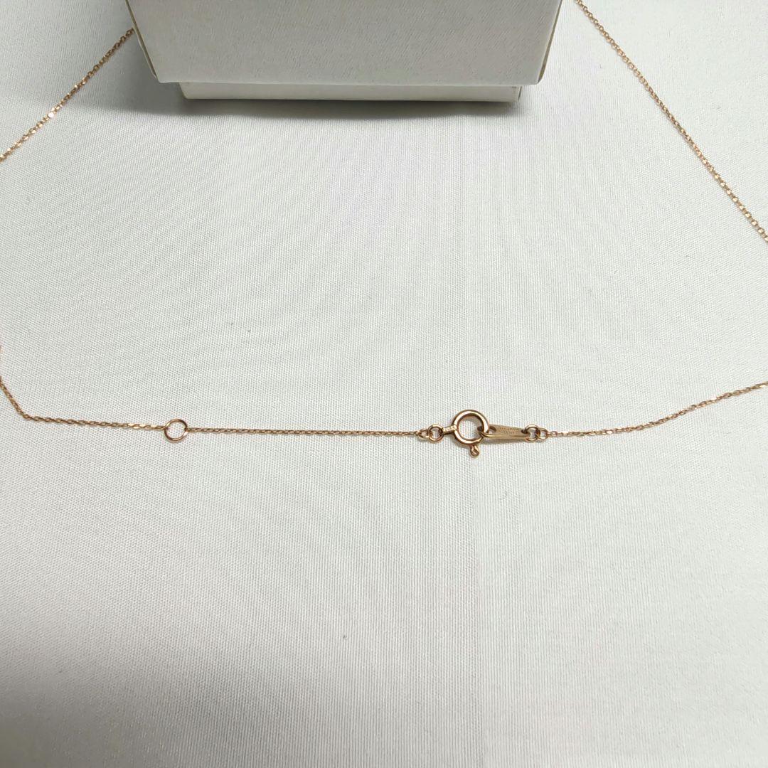 Jouete K10YG ダイヤモンド×オパール ネックレス