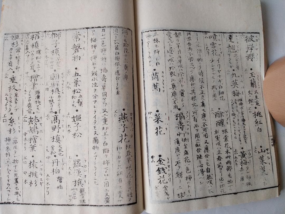 華道家元未生御流『 挿花伝書 四方之薫 』未生齋廣甫法眼蔵版 天保十五年刊 です