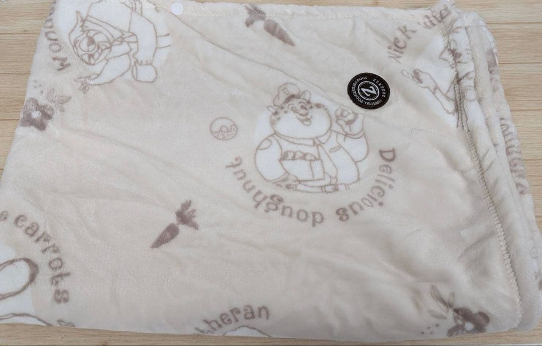 ズートピア クロウハウザー　ぬいぐるみ 50cm ブランケット付き