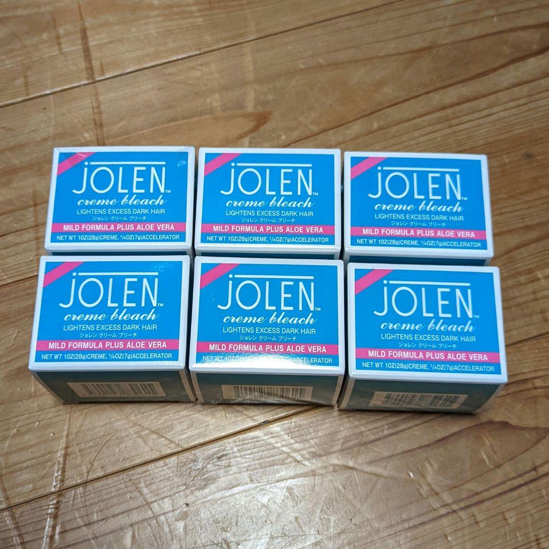 【新品未使用】ジョレンクリームブリーチ〈クリーム状脱色剤〉6箱セット