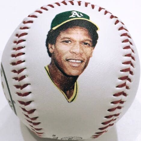 オークランド　アスレチックス　リッキー　ヘンダーソン　硬球　メジャー　プロ　野球